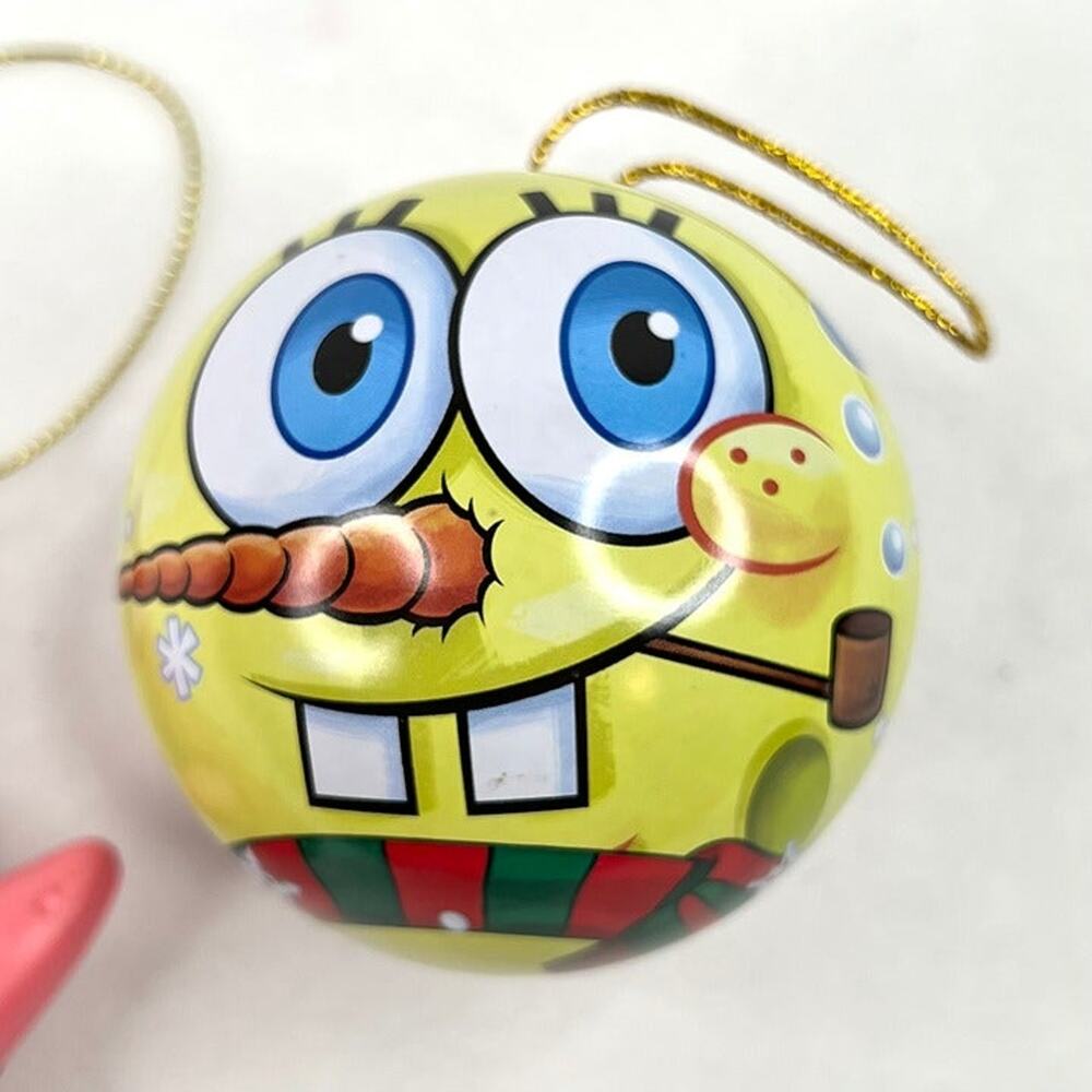 Set of Two Spongebob Squarepants/ Patrick Ornaments - Picture 5 of 7